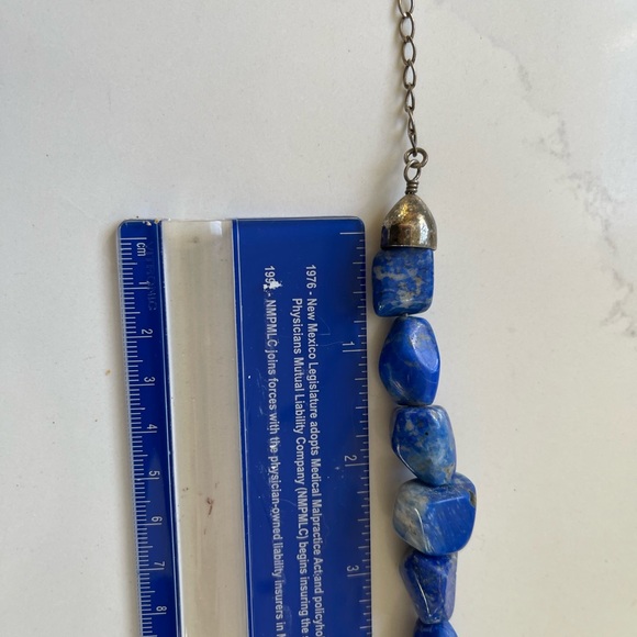 Jay King Lapis Heart Necklace with Silver setting - Picture 13 of 15